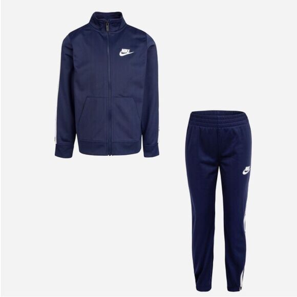 NIKE NSW LOGO TRACKSUIT SET Tracksuits Multi in Size 5 jacket and pants, sweater - Picture 6 of 7